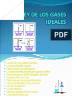 Ley de Los Gases Ideales