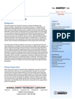 R&D FAC T S: Clean Fuels - Fischer-Tropsch Fuels