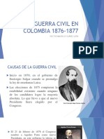La Guerra Civil en Colombia 1876-1877