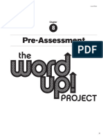 Wordup Pre Post Tests8