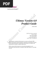 Ultimus 6 Product Guide