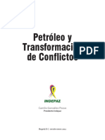 González, Petroleo y Transformación de Conflictos PDF