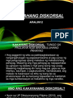 Kakayahang Diskorsal Group 5