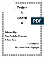 Project in Mapeh