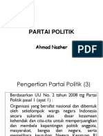 Partai Politik: Ahmad Nasher