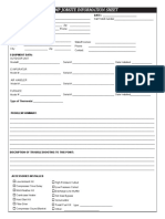Heat Pump Jobsite Information Sheet PDF