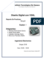 Reportes VHDL