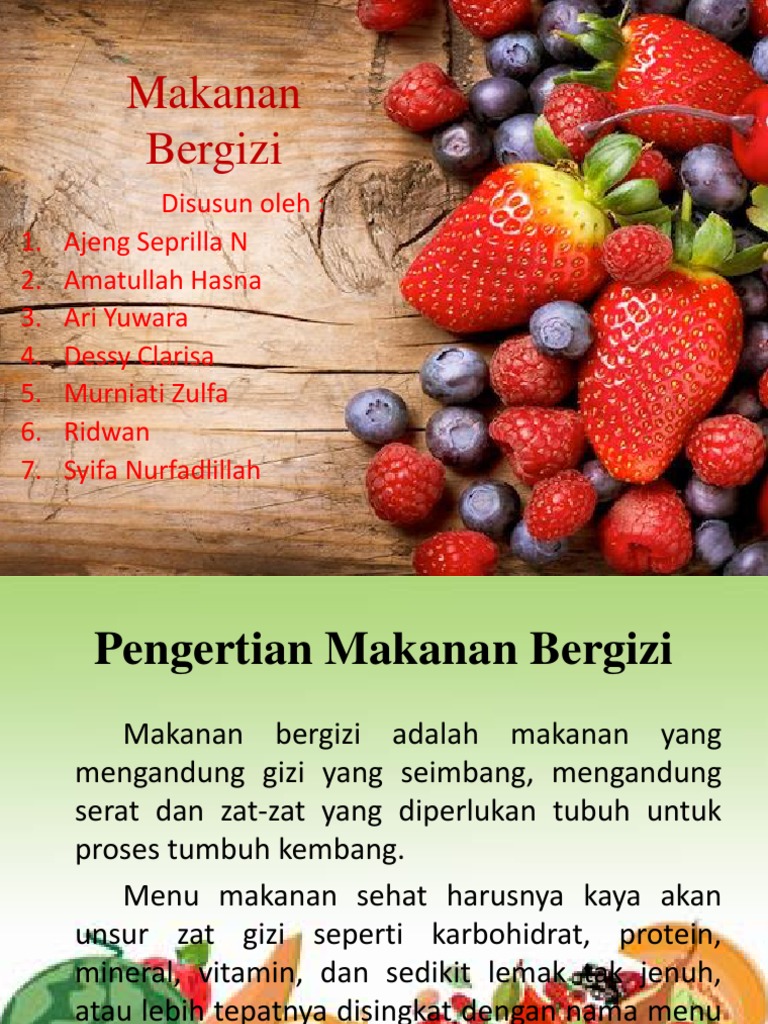 Makanan Bergizi