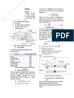 Structural Design of Spillway 1. Loads Acting On The Structure