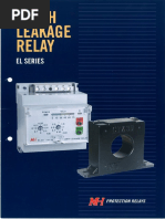 273 Earth Leakage Relay EL Series