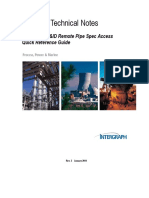 SPPID Remote Pipe Spec Access Quick Reference Rev 3 PDF