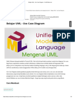 Belajar UML - Use Case Diagram