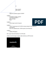 Langkah2 Instal GARMIN