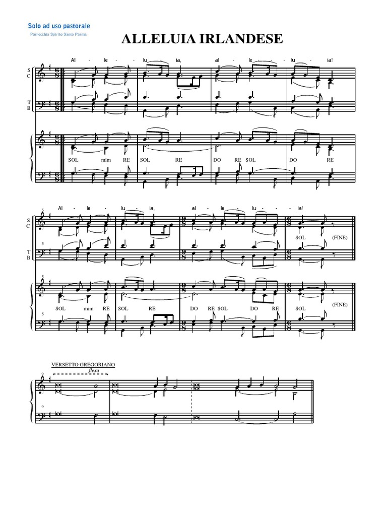 Cantan Gli Angeli Nei Cieli Spartito Pdf