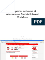 Pasi Activare Cartela Internet Vodafone