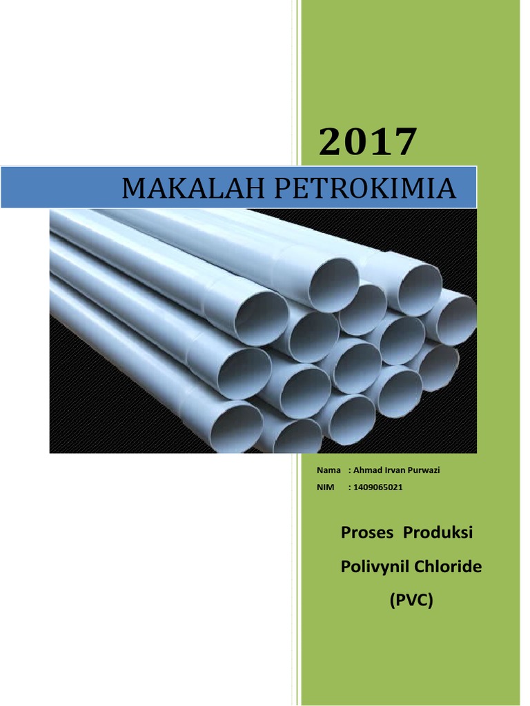 Tugas Petro Produksi PVC | PDF | Teknologi & Rekayasa | Sains & Matematika