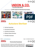 Autoclave Sterilizer Manufacturer Supplier Tanco Autoclave