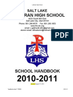 School Handbook 2010-11