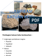 (Kuliah 3) Klasifikasi Batuan Beku
