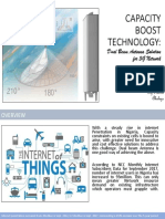 Capacity Boost Technology:: Dual Beam Antenna Solution For 3G Network