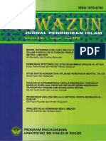 Tawazun Jurnal Pendidikan Islam Vol. 6