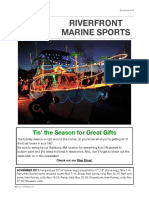 Riverfront Marine Sports Newsletter; November 2017