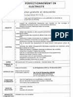 FORMATION Perfectionnement en Electricite