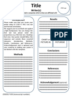 Research poster template