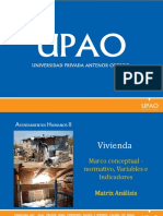 Vivienda (Varibles)