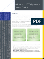 Aspen Hysys Dynamics Process Control