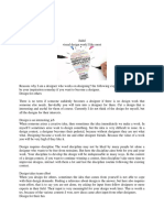 Visual Design Work I Like Most PDF