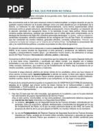 No Hay Mal Que Por Bien No Venga