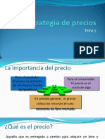 ESTRATEGIA DE PRECIOS