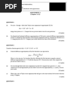 Mec500 (2012) Assignment 1