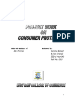 Consumer Protection Project 1