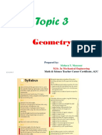 Topic 3 Geometry