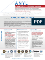 Fentanyl Safety Recommendations For First Responders