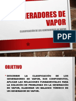 Clasificacion de Los Generadores de Vapor