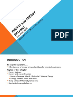 Energy Balance Untuk Teknik Kimia