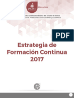 Estrategia de Formacion Contnua 2017