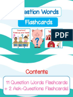 Question Words Flashcards
