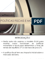 Cap_11 - Politica Fiscal e Monetária