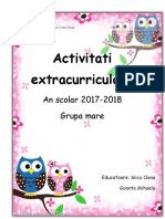 Activitati Extra