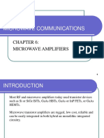 CHP6-MICROWAVE AMPLIFIERS1 - Withexamples - Part1