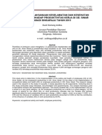 5391 ID Pengaruh Pelaksanaan Keselamatan Dan Kesehatan Kerja k3 Terhadap Produktivitas K PDF