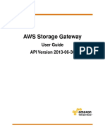 AWS Storage Gateway - User Guide - API Version 30-06-2013