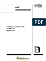 sencamer Covenin norma 277-2000 Concreto, Agregados, Requisitos.pdf