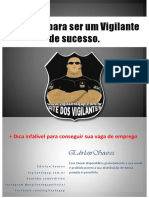 20 Dicas para Ser Um Vigilante de Sucesso e Como Conseguir Sua Vaga Ebook