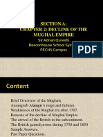 History 2059/1 Section 1: Chap 2 Decline of The Mughal Empire by Sir Adnan Qureshi