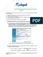 Inicio de Operaciones en Aspel COI 8.0 para Usuarios de Una Versión Anterior